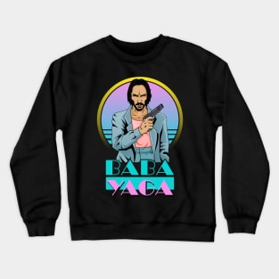 Baba Yaga Retro Crewneck Sweatshirt